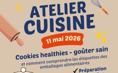 Atelier cuisine spécial Cookies & Healthy