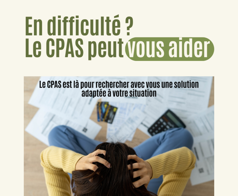 Le CPAS, un soutien, pas une honte !